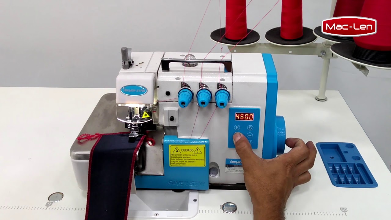 MÁQUINA INTERLOCK SILVER STAR S8-3DC/E