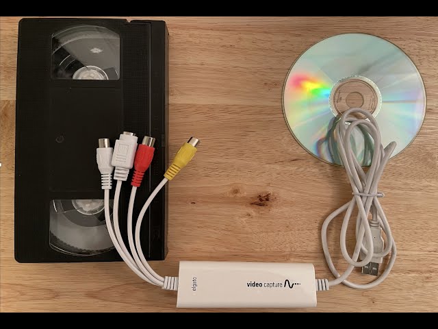 How to use the Elgato Video Capture device for transferring VHS to