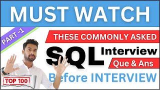 Top 100 Most Commonly Asked SQL Interview Questions and Answers [ Part-1 ] #sql screenshot 5