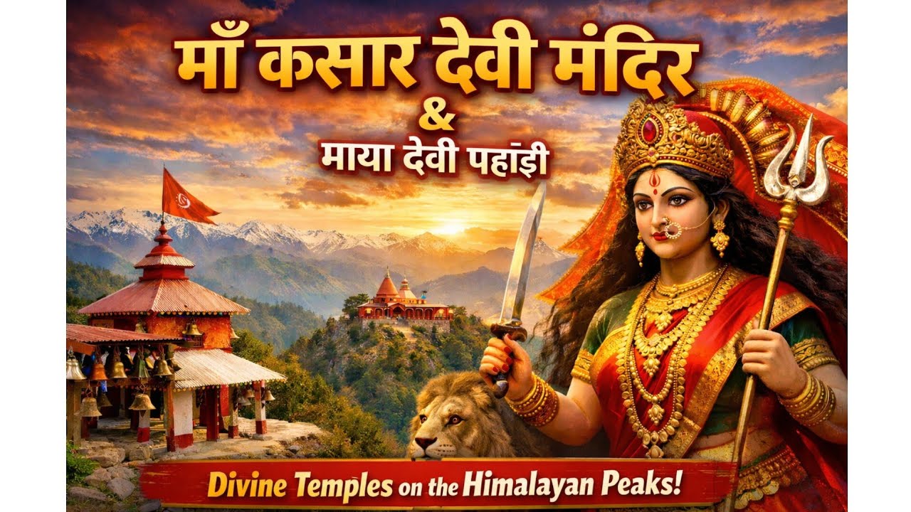 मां कसार देवी मंदिर 🙏| maya Devi Pahadi| 