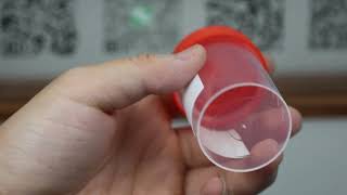 Factory Direct Medical Urine Cup 40ml 60ml Sterile Urine Container