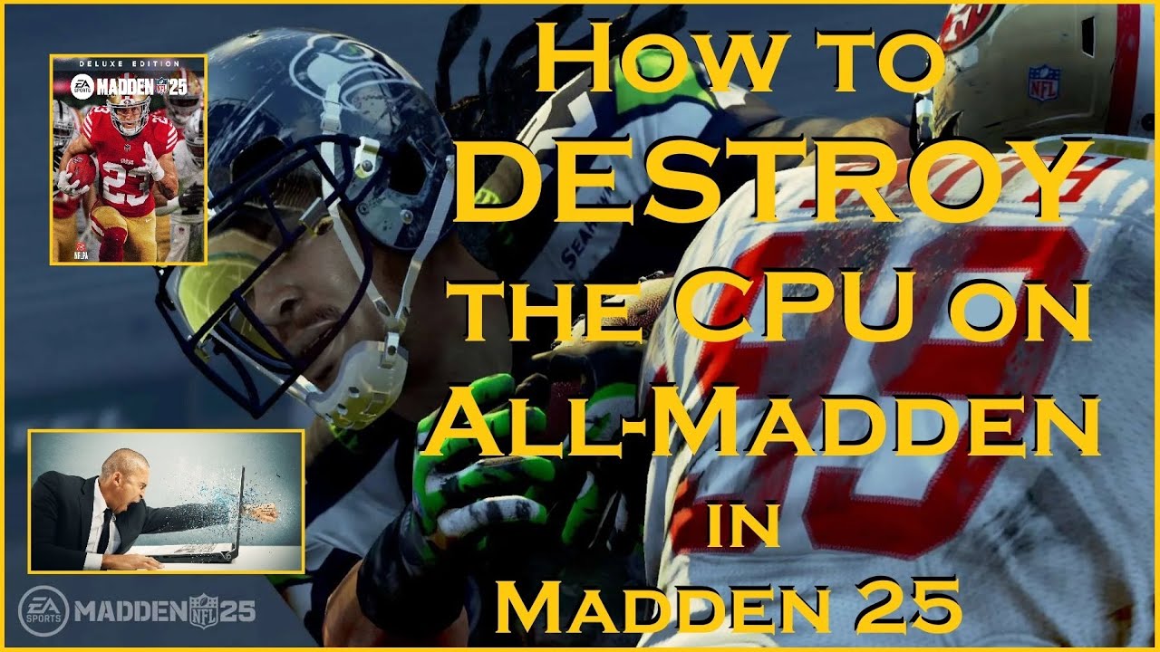 Как УНИЧТОЖИТЬ ЦП в All Madden