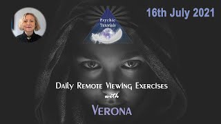 Psychic Tutorial 16th July 2021