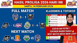 Hasil Proliga 2026 hari ini- Bandung BJB vs Medan Falcons - Klasemen terbaru & TopSkor Megawati