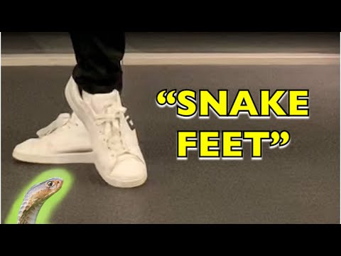 How to dance “SNAKE FEET” - Michael Jackson【with slowmotion】tutorial