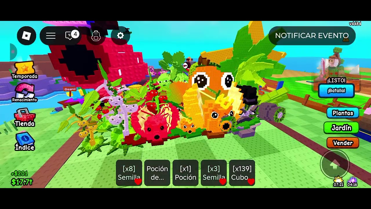 Las plantas que me salieron este fin de con los admin