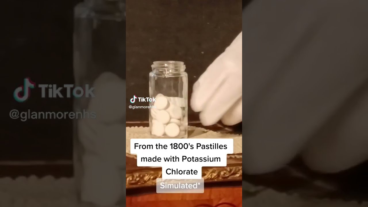 Victorian Bad Ideas -Potassium Chlorate Pastilles