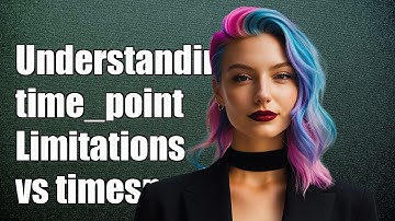 Understanding std::chrono::time_point Limitations vs struct timespec Storage