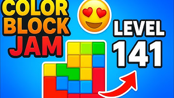 Color Block Jam Level 141 | Mind-Blowing Puzzle Challenge 😍 | Perfect Gameplay Solution