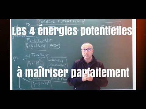 Les 4 énergies potentielles à maîtriser parfaitement