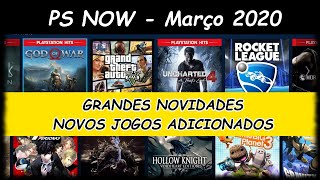 [Março 2020] PS NOW: Muitos Jogos Adicionados (PS4 Pt Br - Europa)