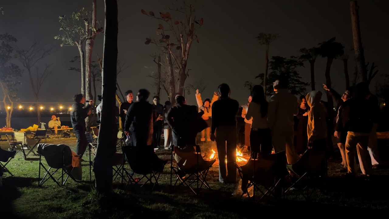 When Work Ends, Nature Begins  Camping With Friends
