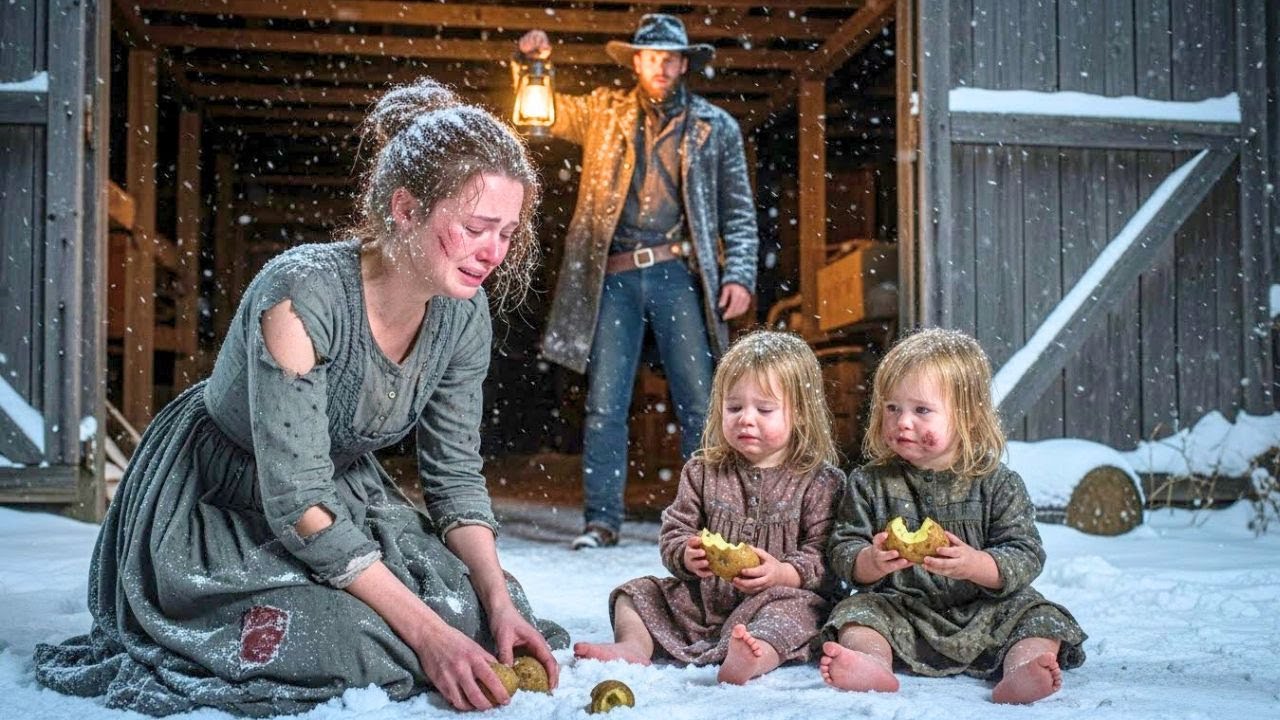 Starving Mother and Her Girls Ate Rotten Potatoes — Until a Cowboy Stepped In and Changed Their Fate