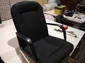 Перетяжка директорского кресла своими руками!!! Restoration of the chair!