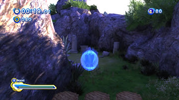 Sonic Generations Unleashed Mod - Windmill Isle Act 1 - Pipeline Shader Showcase - No Boost