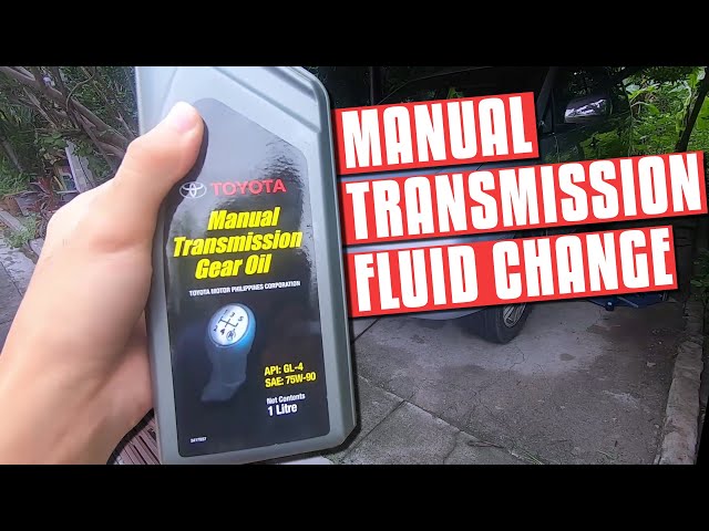 Changing gear oil for the manual transmission, Page 2