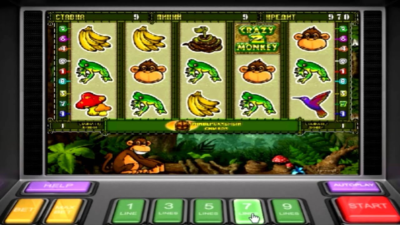 monkey 27 игровой автомат
