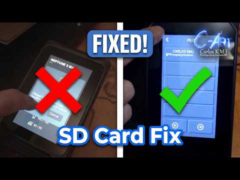 Fixed! 3D Printer Not Reading Your SD Card? Try This. / MAC and PC