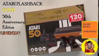Unboxing - Atari Flashback Gold 50th Anniversary Edition by AtGames