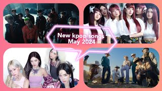 My favorite new kpop songs from May 2024