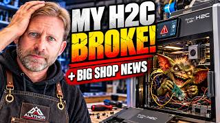 My Bambu labs H2C BROKE! New Machines, New Products & BIG Shop Updates
