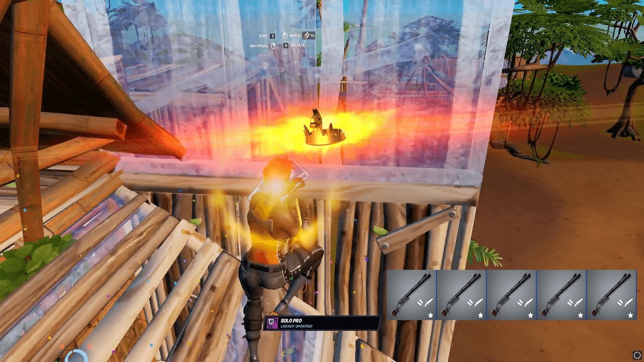 I ONLY used a RANGER shotgun in fortnite.....