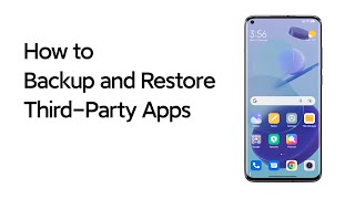 How to Backup and Restore Third-Party Apps screenshot 1