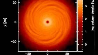 3D SPH simulation of a self-gravitating disc using Radiative transfer
