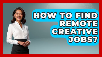 How To Find Remote Creative Jobs? - Job Success Network