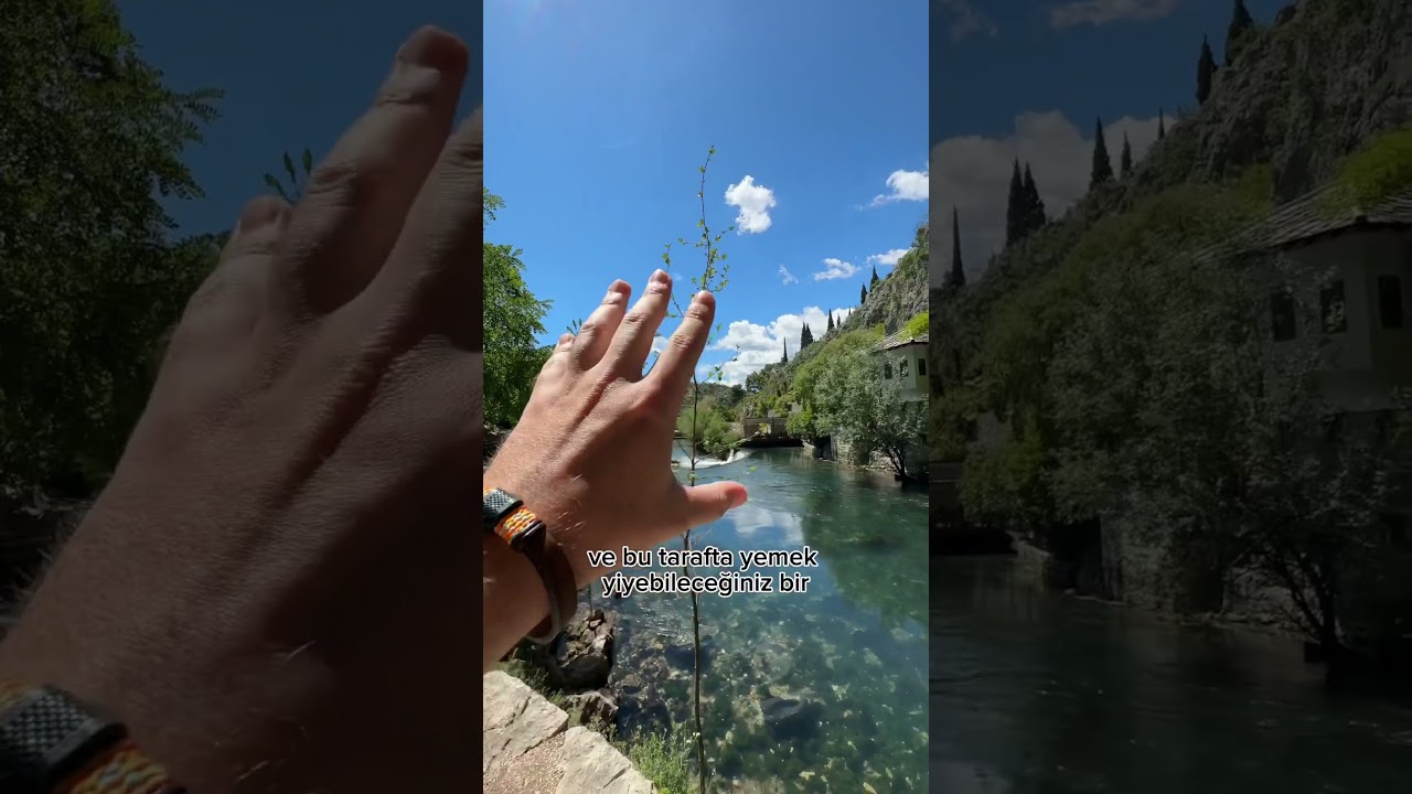 Bosna’da Gitmen Gereken O Yer 🇧🇦 #bosnahersek #mostar #blagaj