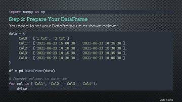 Comparing Two Columns of Timestamps in Pandas