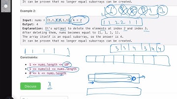 Leetcode Weekly contest 359 - Medium- Find the Longest Equal Subarray