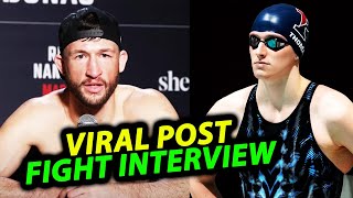 UFC's Julian Erosa on VIRAL interview on fairness in Women's sports