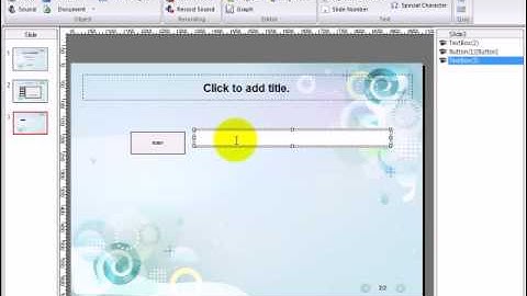 click show of lecturemaker