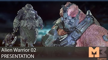 Alien Warrior 02 Presentation