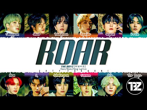 THE BOYZ (더보이즈) - ‘ROAR’ Lyrics [Color Coded_Han_Rom_Eng]