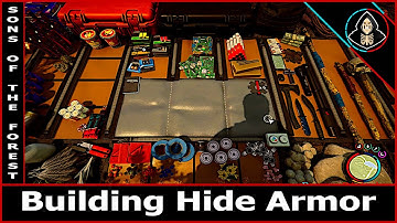 Building Hide Armor - Sons of the Forest