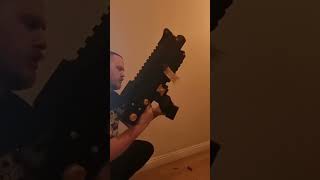 nerf boltgun with shells #3dprinting #nerfguns