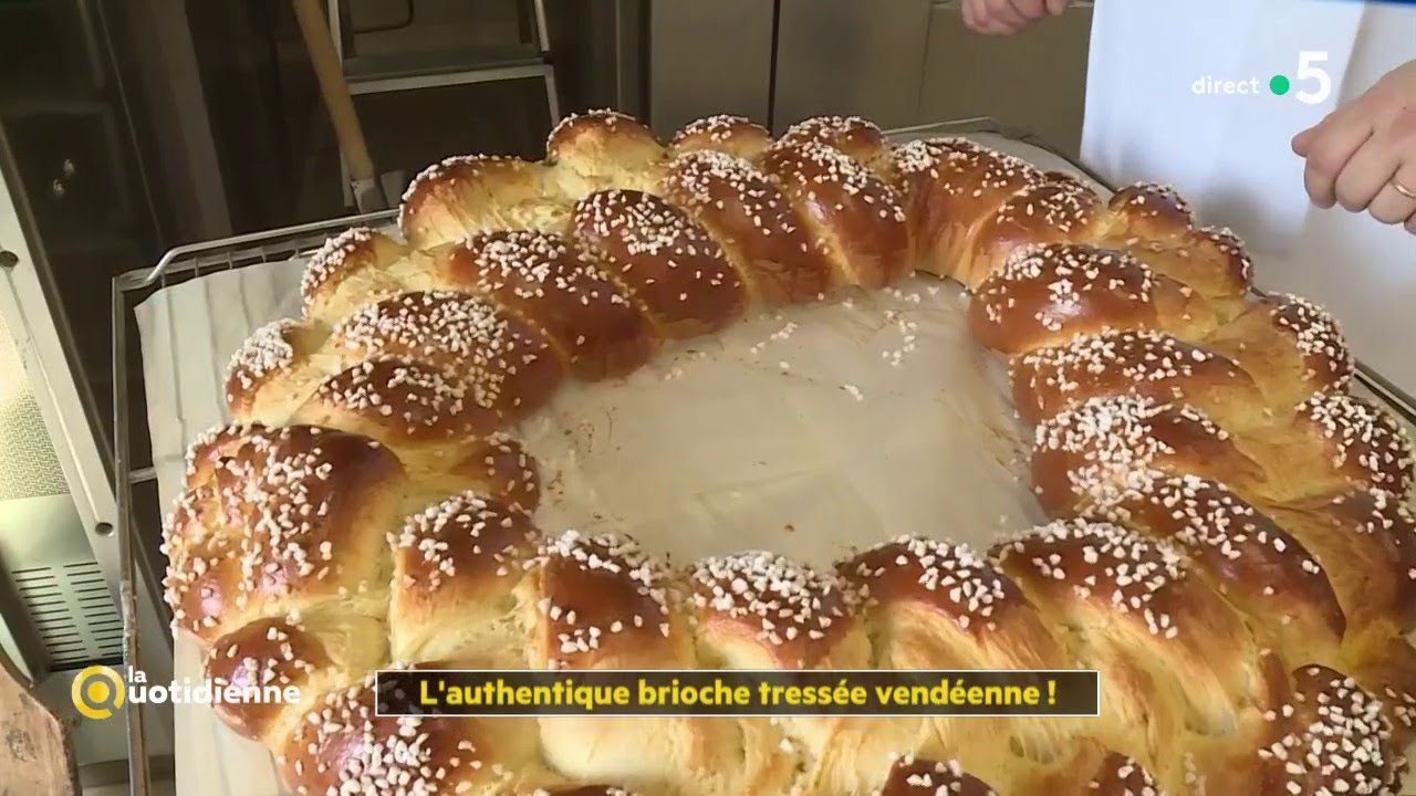 L'authentique brioche tressée vendéenne !