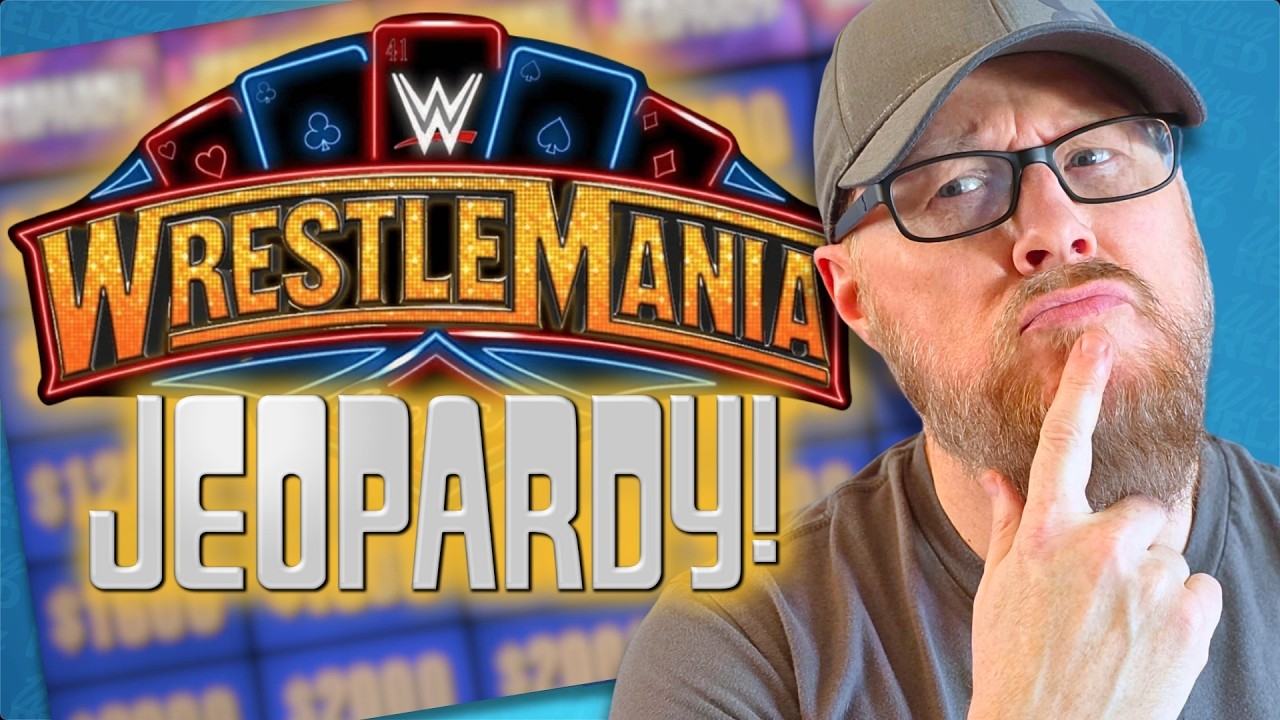 Playing WrestleMania JEOPARDY! against my brothers