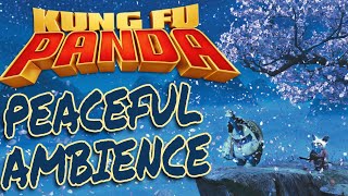 KUNG FU PANDA Peaceful Ambience with HARP and FLUTE