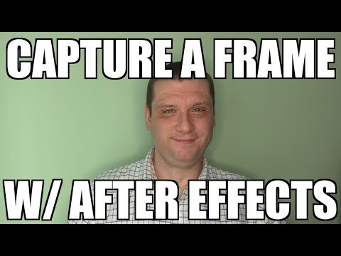 Video: How To Capture A Frame