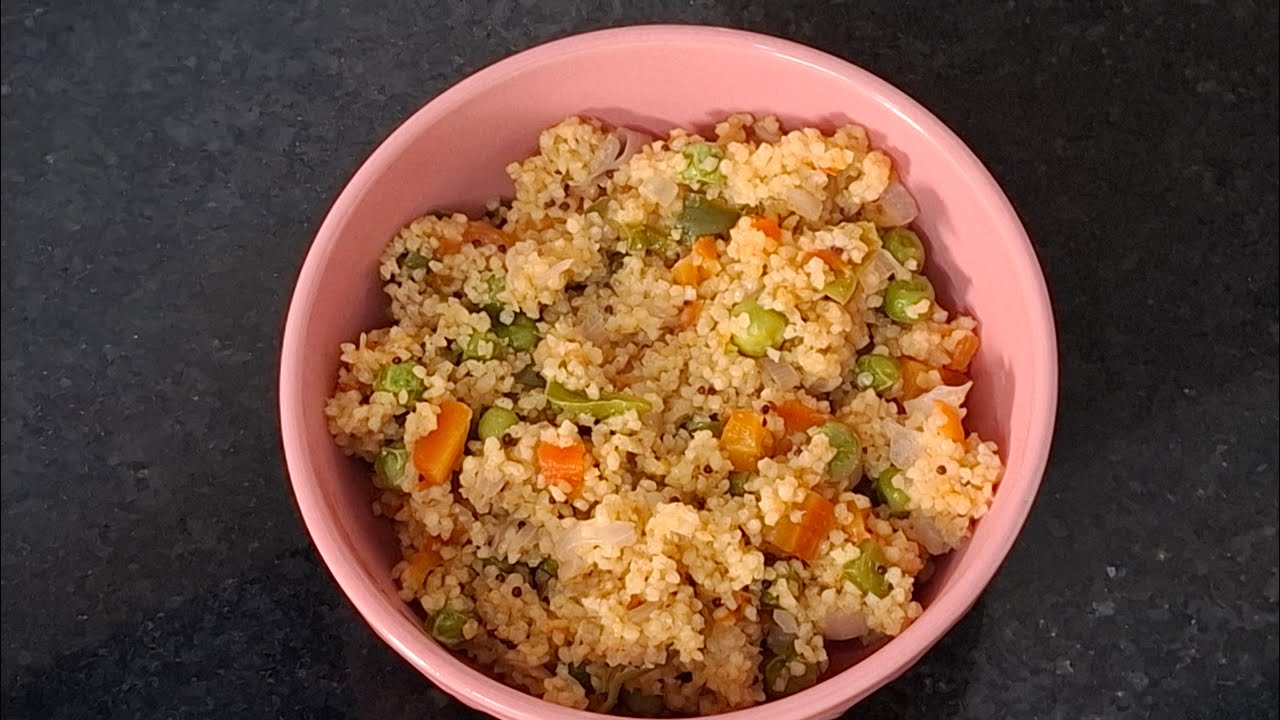 A Simple Foxtail Millet Upma | Light & Wholesome Cooking