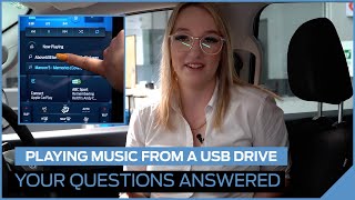 Can you play music from a USB thumb drive Next Gen Ford Ranger