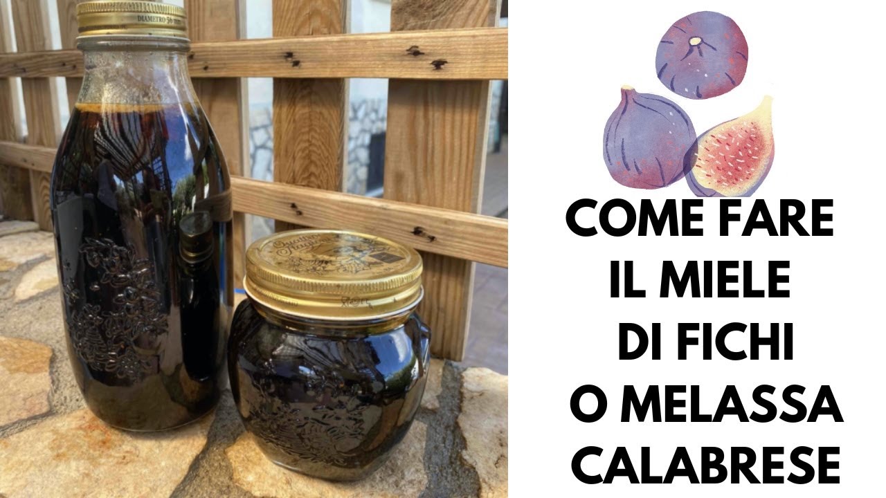“MIELE DI FICHI CALABRESE”- RICETTA TIPICA CON ZIA STELLA // LA MELASSA