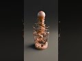 Blender Fluid Simulation | Blender 3d Simulation | Viscosity | Chocolate | Glass #blender #shorts