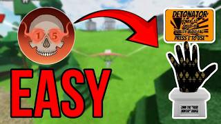 The EASIEST Way to get Detonator NO ONE Talks About [Slap Battles]