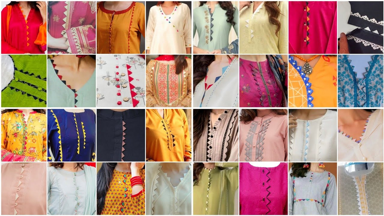 Stylish Samosa Lace Neck Design Ideas for Kurti & Suits 2026