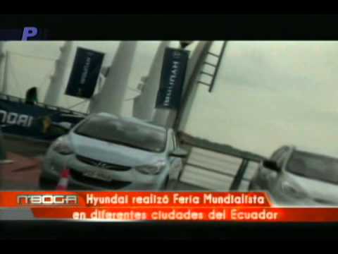 Hyundai realizó feria mundialista en diferentes ciudades del Ecuador