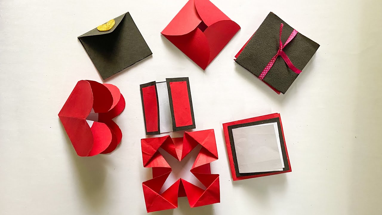 7 Easy Diy cards in explosion box | cards inside explosion box | DIY small cards